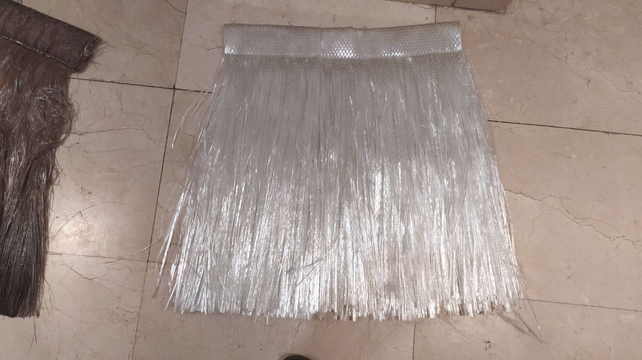 Fiberglass oven courtain
